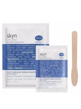 skyn ICELAND Arctic Hydration Rubberizing Mask with Vitamin C BRAND NEW/SEALED